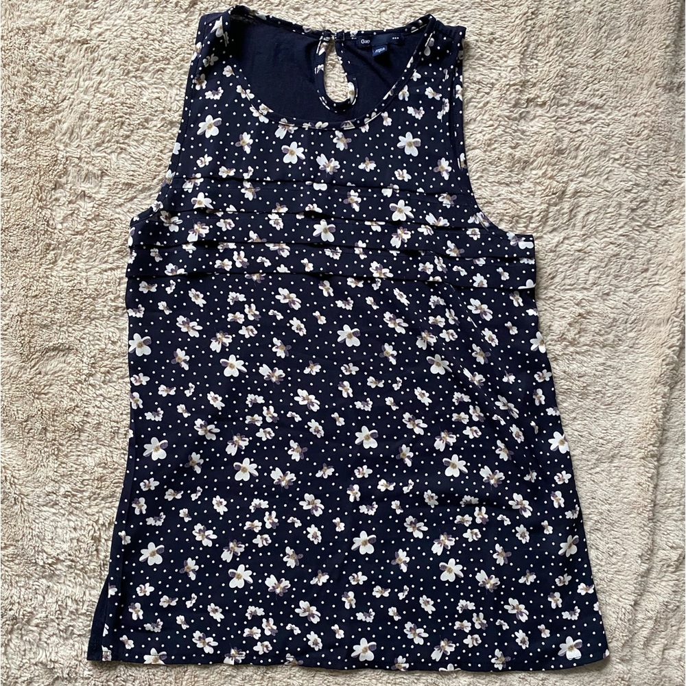 GAP floral tank top, Small